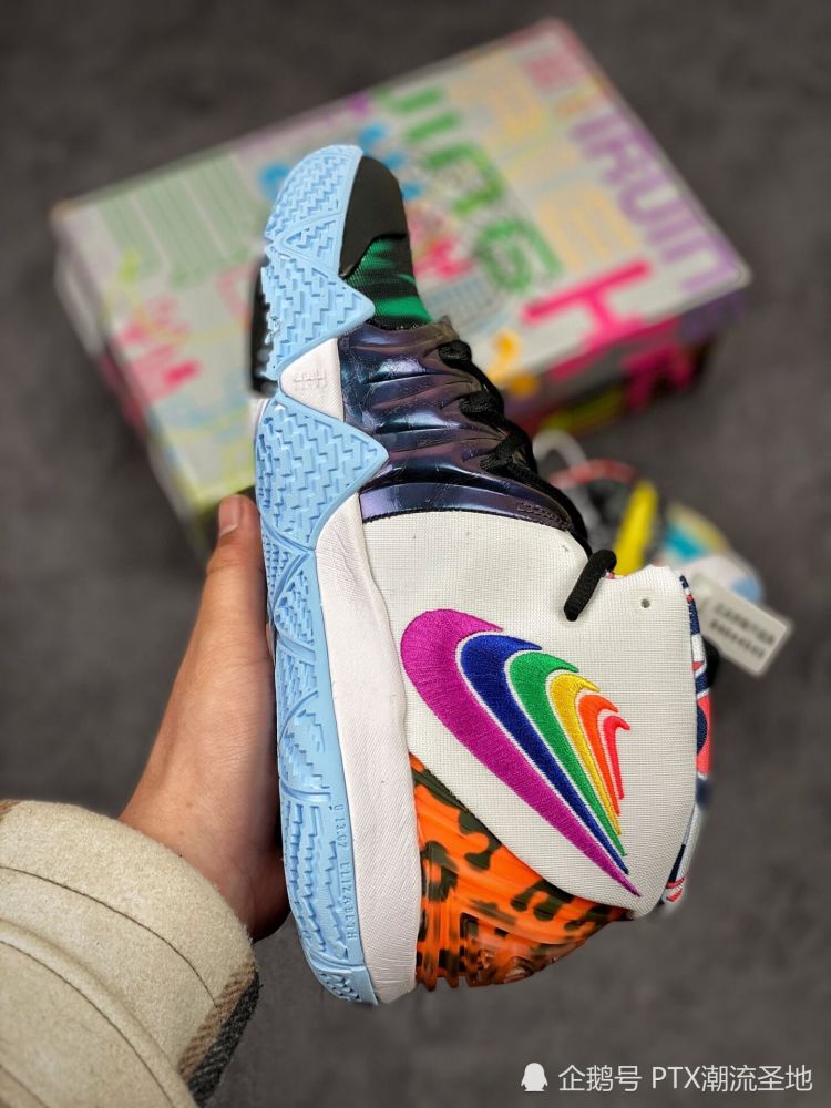 颜值不够球鞋来凑kybrids2扎染鸳鸯配色开箱