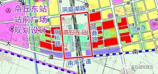 商合杭铁路商丘东站站前广场规划设计