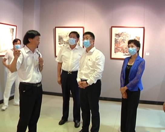 迎建党助旅发 79件人才梯队美术作品精彩亮相