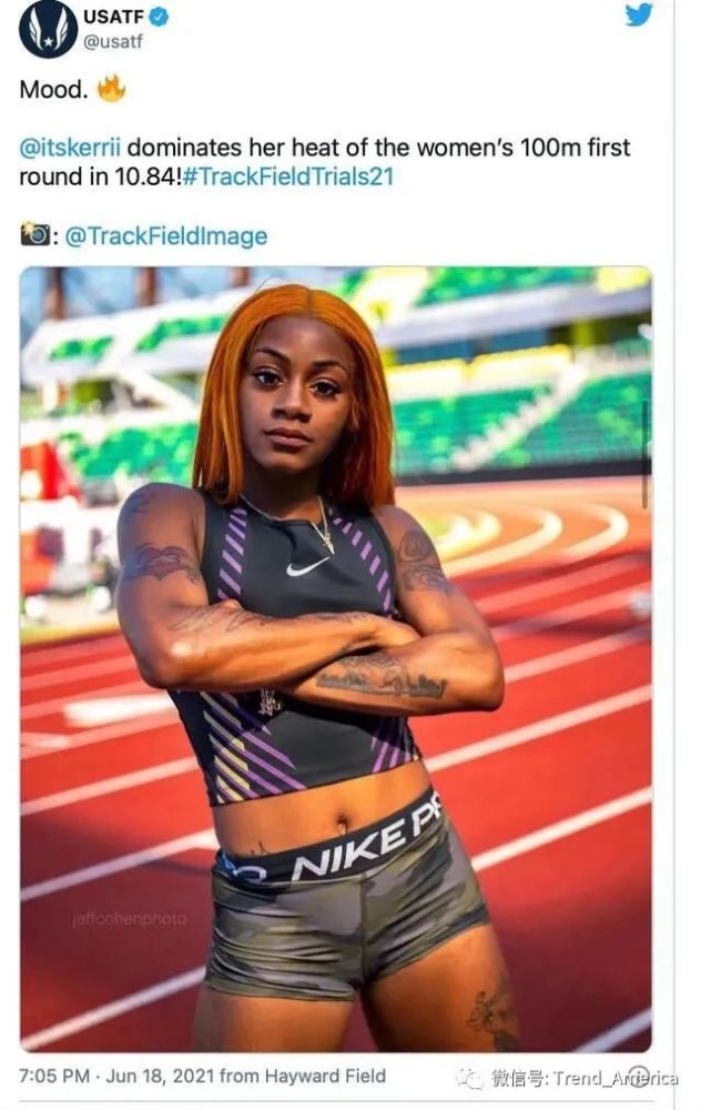 大麻检测呈阳性美短跑冠军或无缘东京奥运会 腾讯新闻