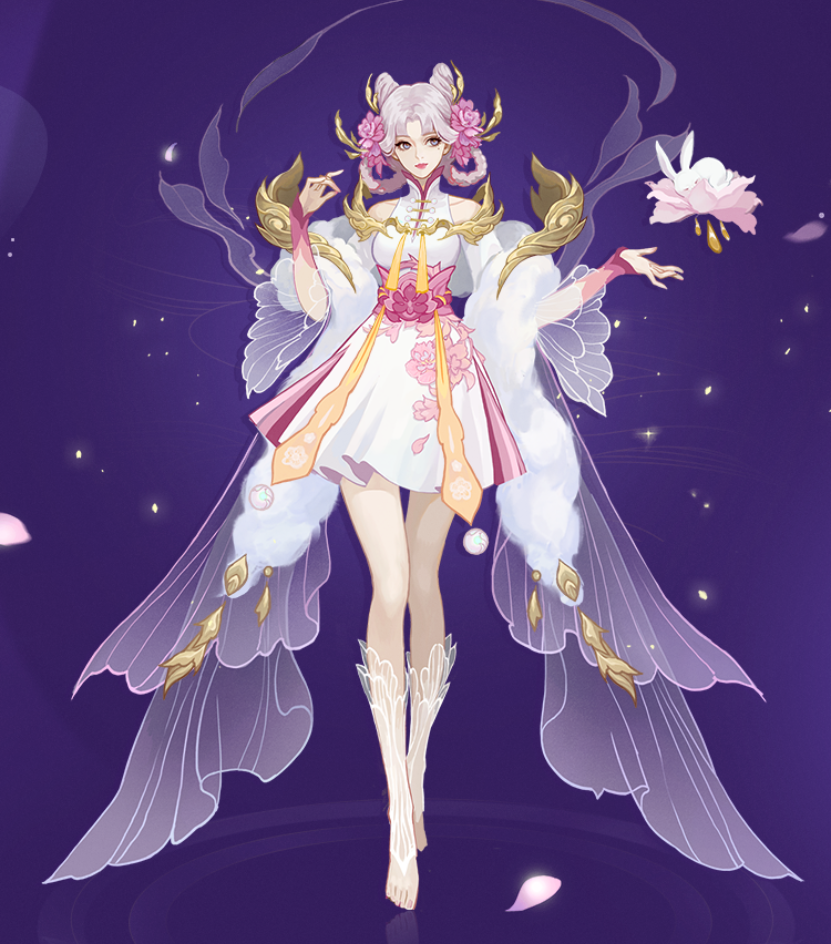 早在3月的时候,王者荣耀开启了嫦娥皮肤设计大赛,最终确定嫦娥 源 .