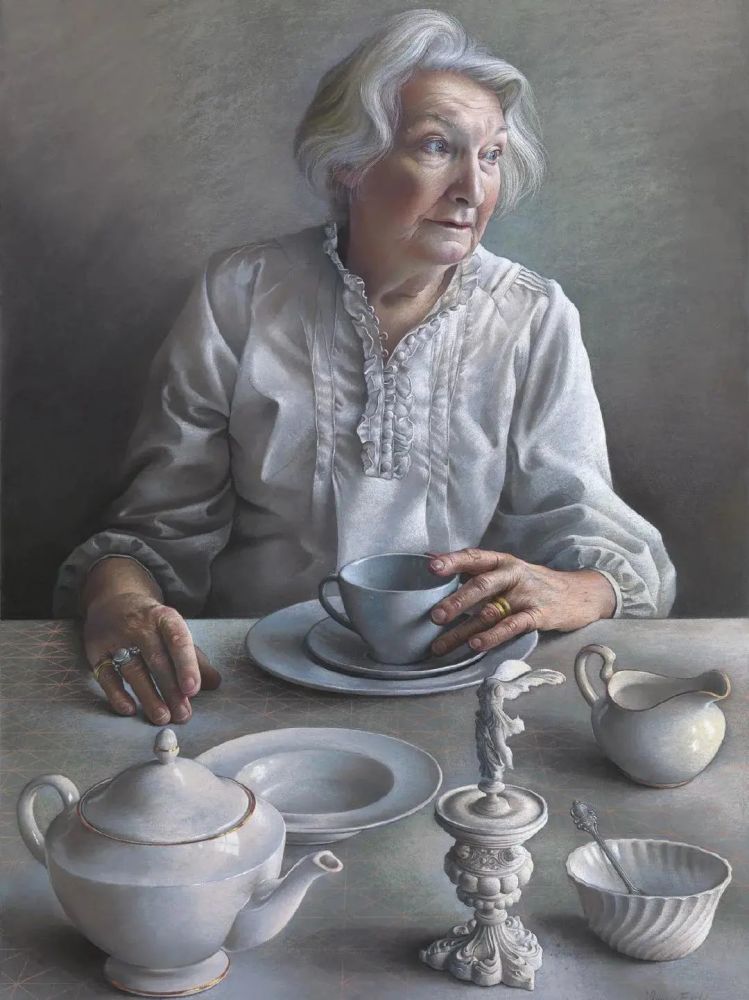 miriam escofe 的具象油画作品欣赏,太逼真了