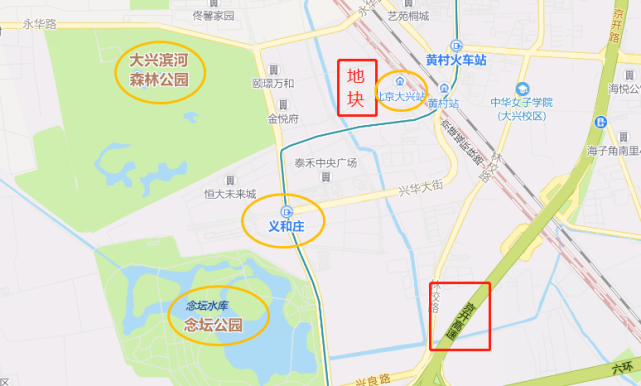 北京大兴天宫院地图图片