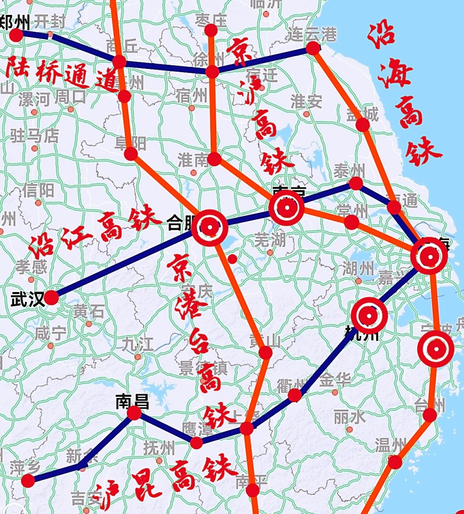 我國第一大城市群將建設三縱三橫高鐵網打造5大高鐵樞紐城市