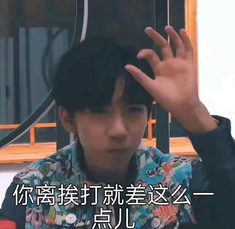 粉丝投稿:贺峻霖表情包