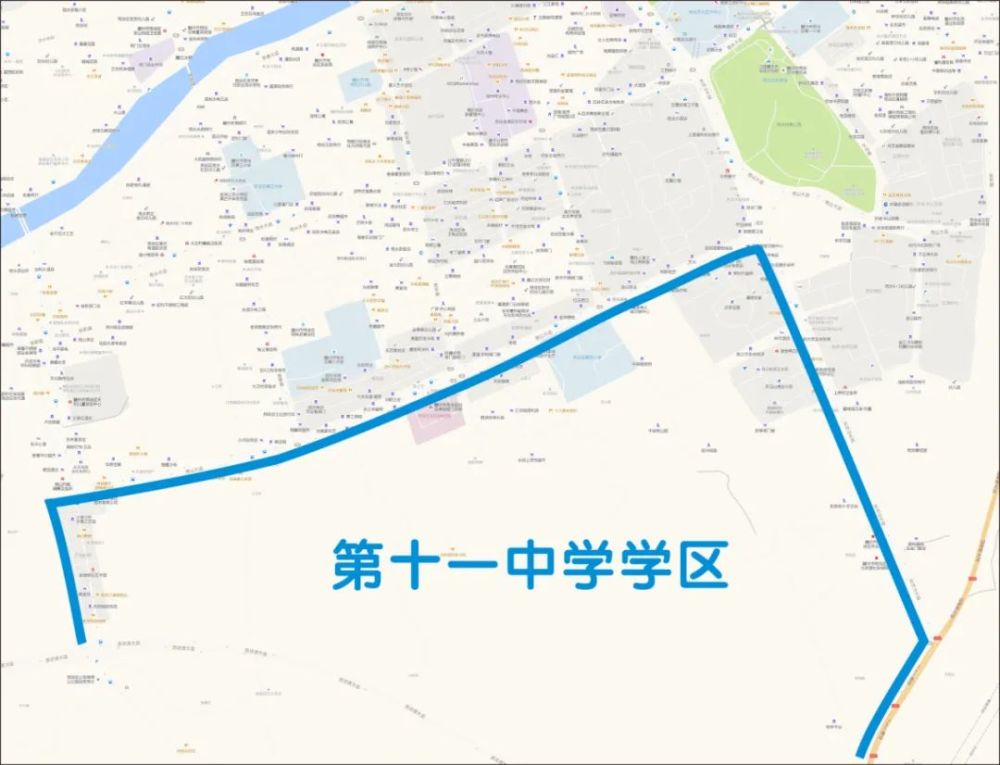 南康2021年修订版各小学初中学区划分确定含地图请速收藏