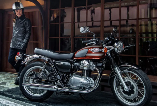 川崎发布新款w800复古新花色