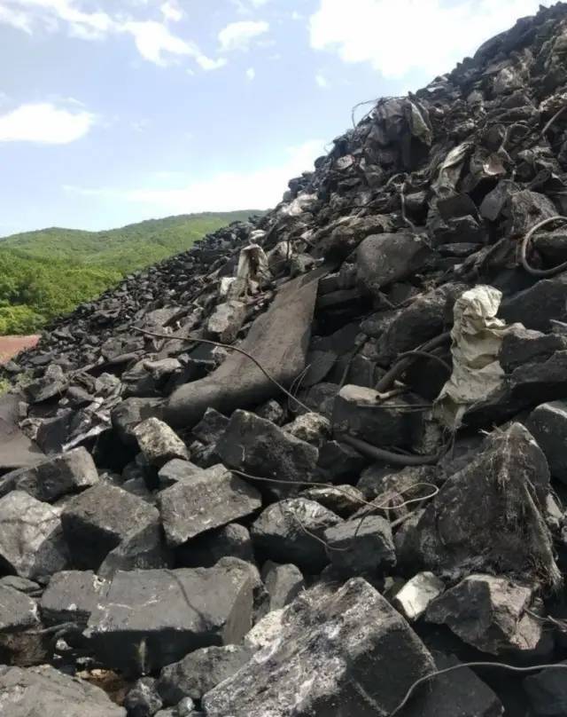 临汾一地:煤矸石"吞占"公益林