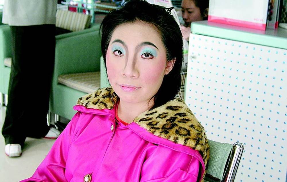 40岁如花(林雅惠)2003年在节目《综艺最爱你》单元「一见你就笑」以