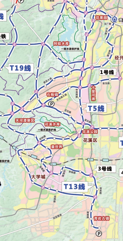 贵阳首条云巴线路落子!19条有轨电车线网图浮出_腾讯新闻