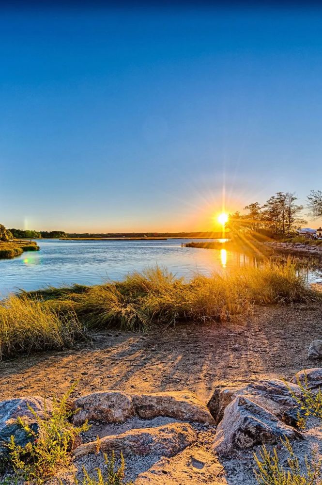 手机壁纸:晨光暮色