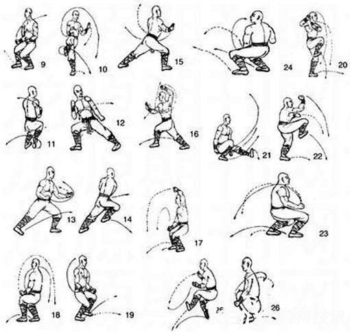 金钟罩铁布衫,九阳神功,如来神掌,一阳指,铁砂掌,水上漂……这些只是