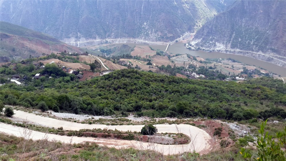 三江并流之金沙江考察第十五天禄劝县雪山乡到中坪镇