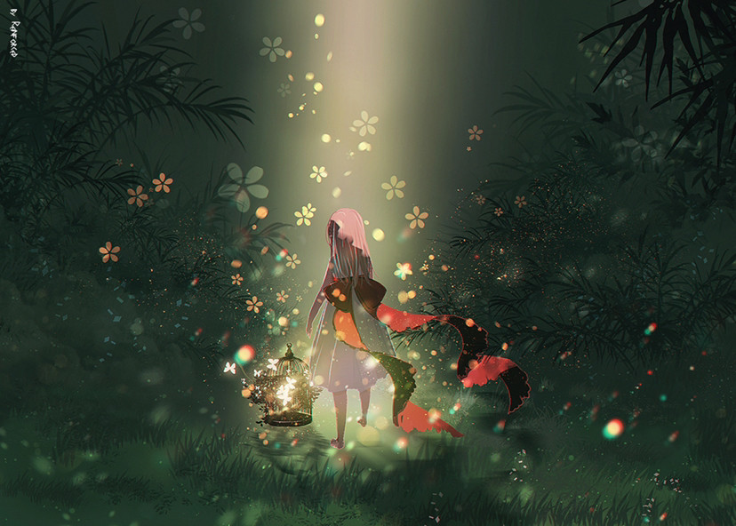 你安静的像只猫咪,画师:reinforced