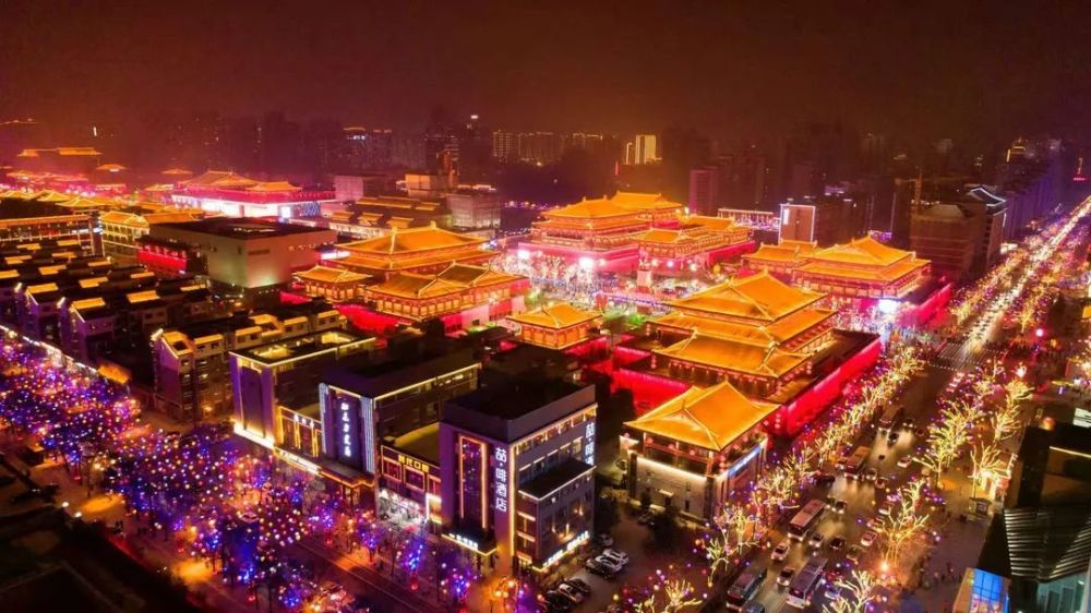 西安城市亮化让西安拥有最美夜色