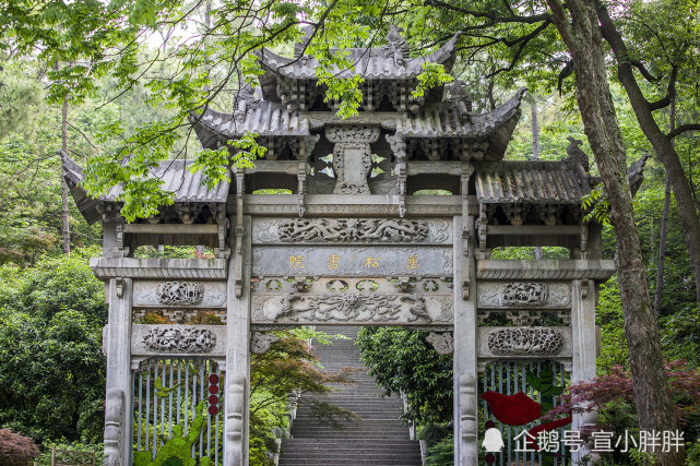 杭州萬松書院梁祝同窗三載讀書的地方新一代西湖十景之一