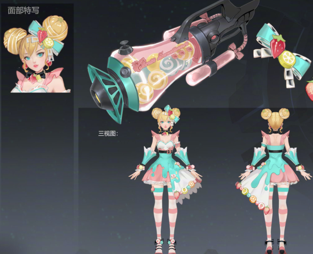 根据之前妲己女仆咖啡的优化惊艳,水果甜心优化之后,基本会是媲美老