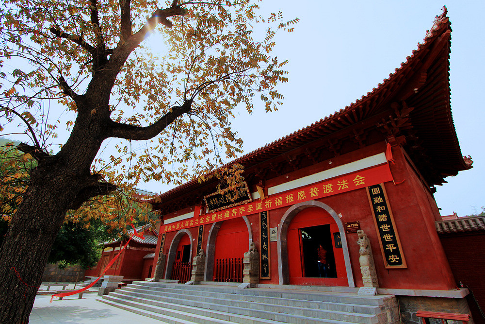 焦作一个寺庙贵为4a不收门票停车免费本地人很喜欢去