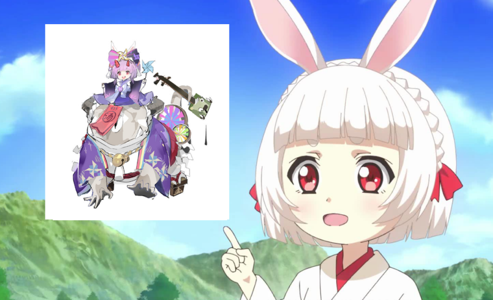 由此可见,孟婆的这款秘闻副本皮肤应该算得上是和山兔的"cp款"?