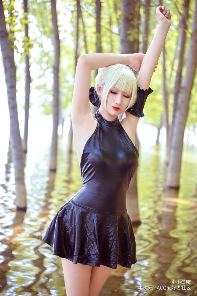 cos丨黑呆死库水cos正片 夏天来了