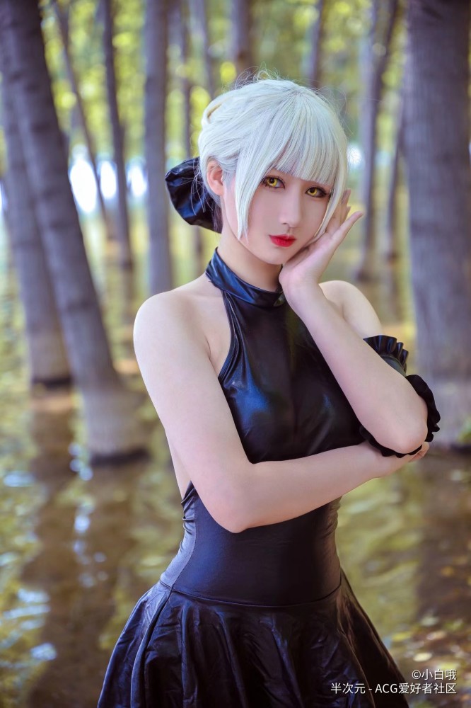 cos丨黑呆死库水cos正片 夏天来了