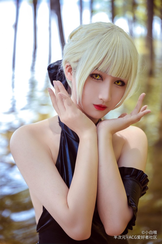 cos丨黑呆死库水cos正片 夏天来了