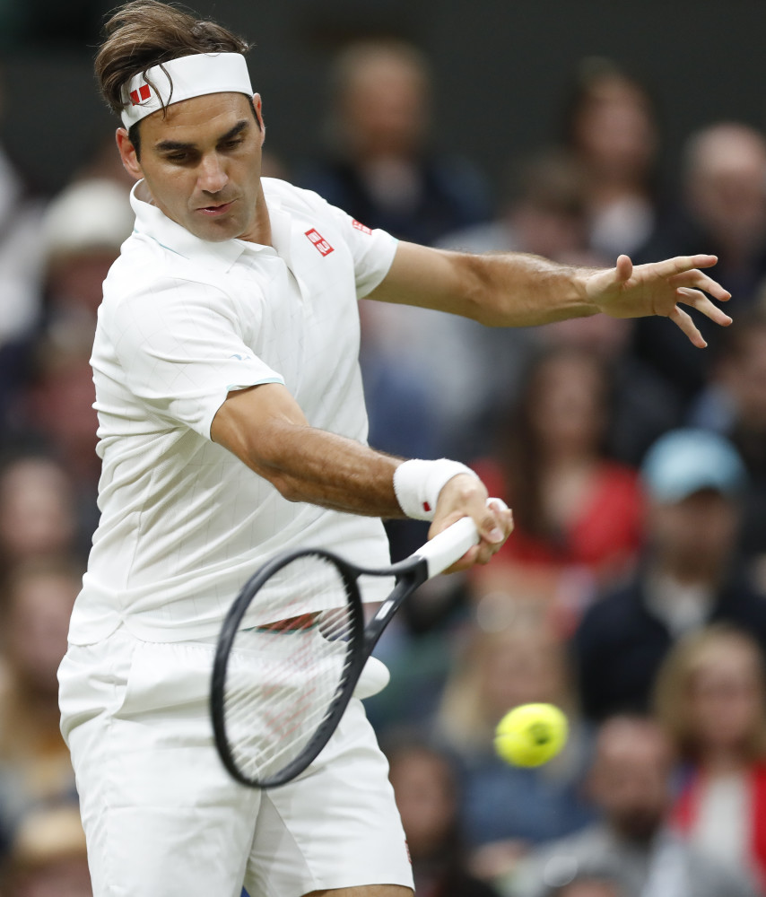 网球——温网:费德勒晋级八强