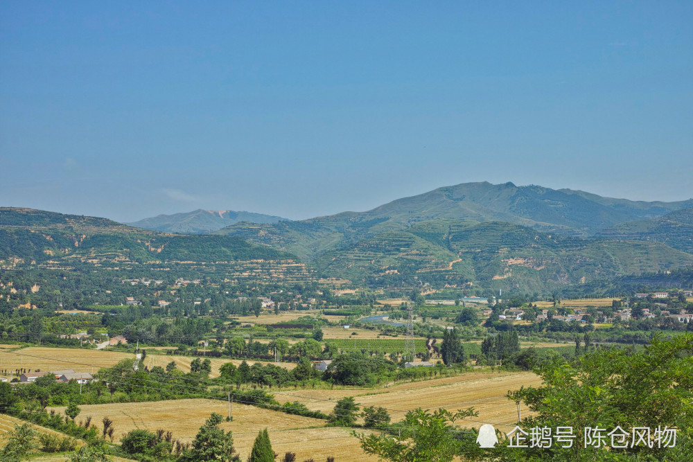 圖八九北山千陽嶺圖七蟠龍塬著名的