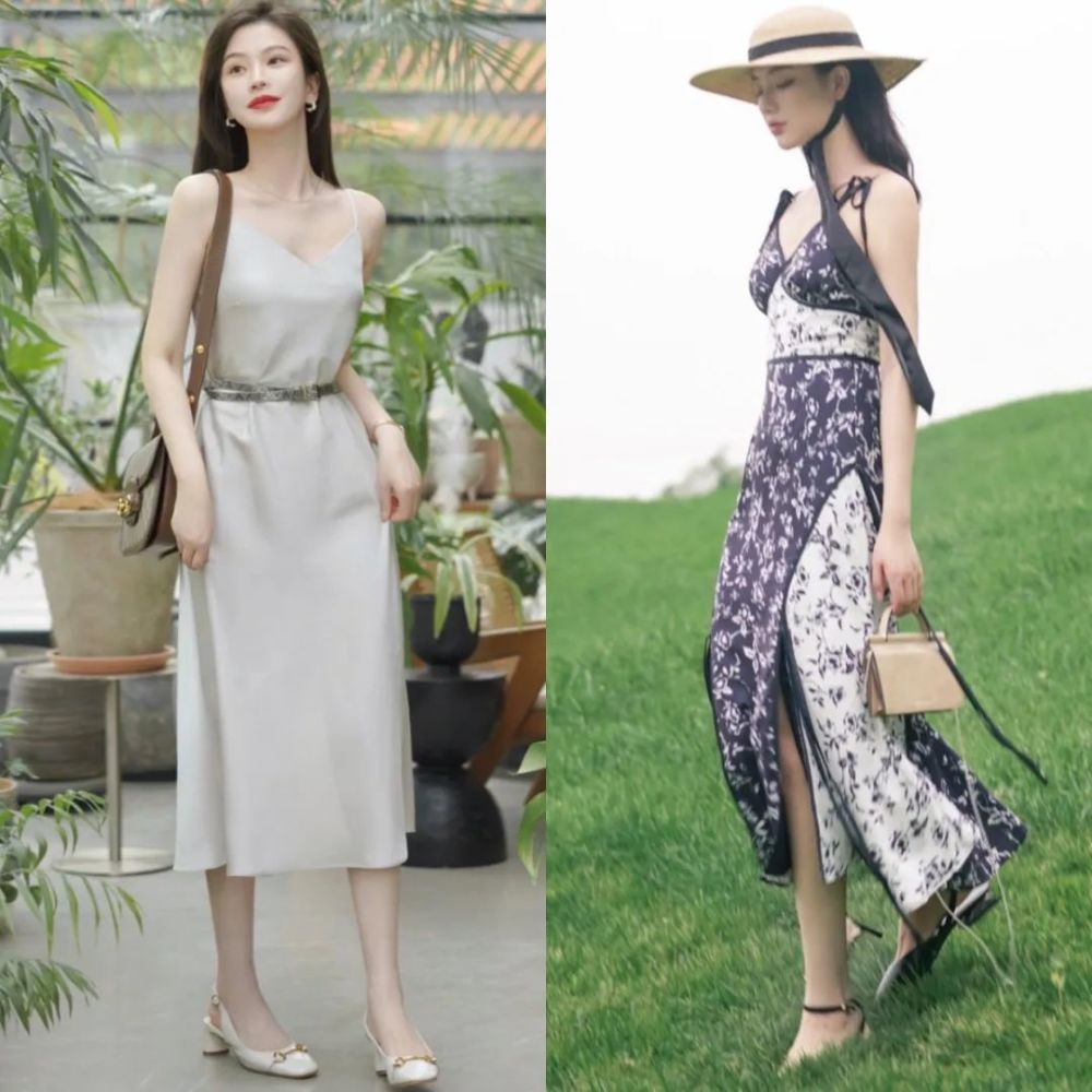 夏天吊带裙谁人不爱