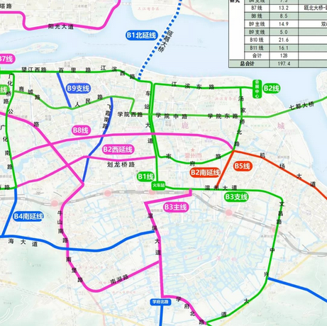 招標公示!溫州brt快速公交這兩條線將西延建設