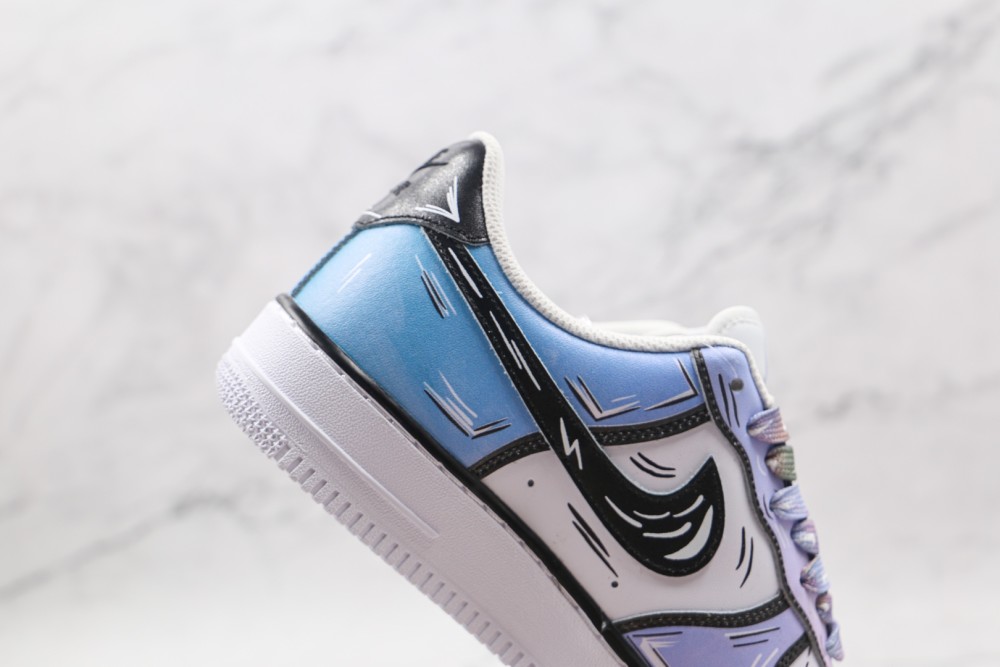耐克nikeairforce1low07低帮空军一号二次元棉花糖涂鸦板鞋