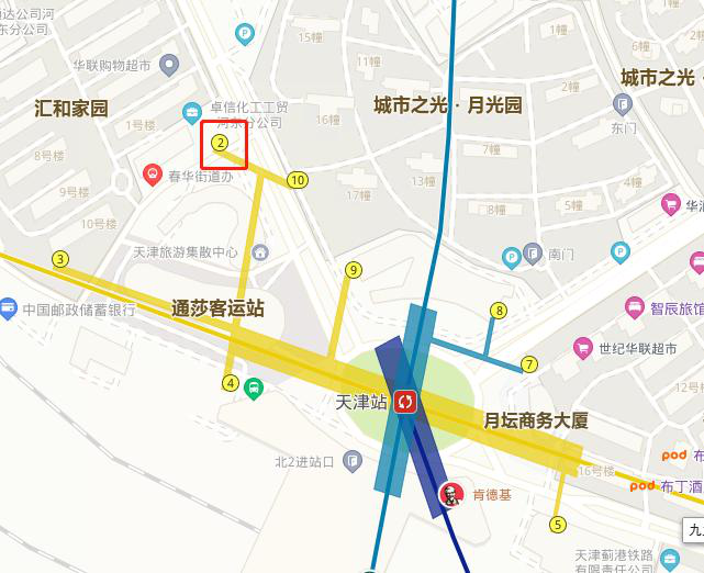 扩散天津站枢纽新开一个出入口