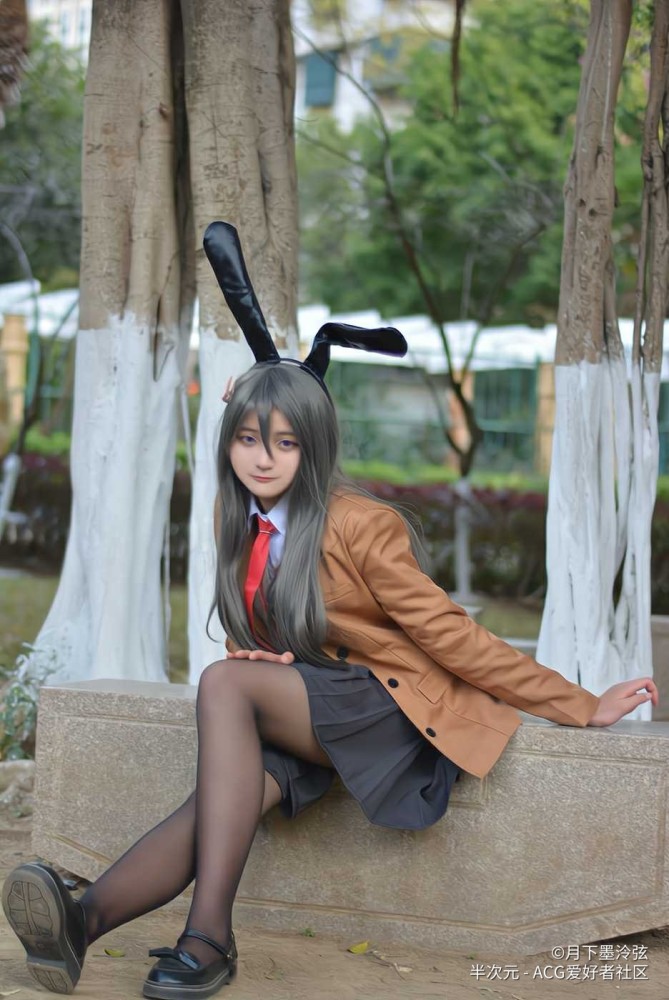 青春猪头少年不会梦到兔女郎学姐 樱岛麻衣cos正片6767_腾讯新闻