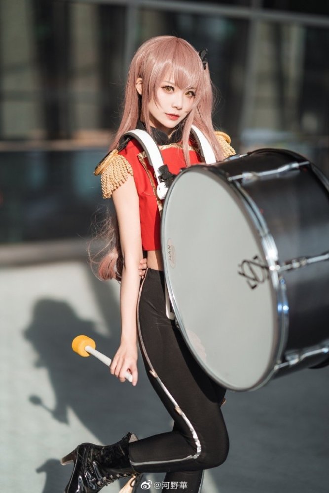 少女前线cosplay敲锣打鼓45姐