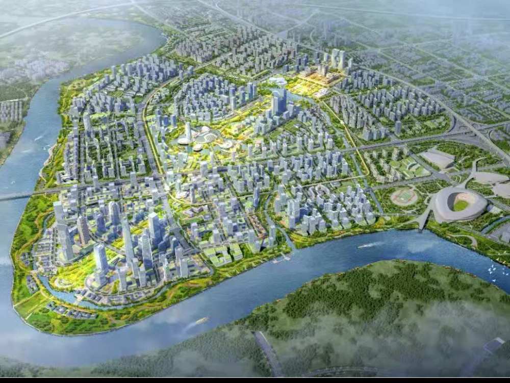 姚江新城规划图 江北图片