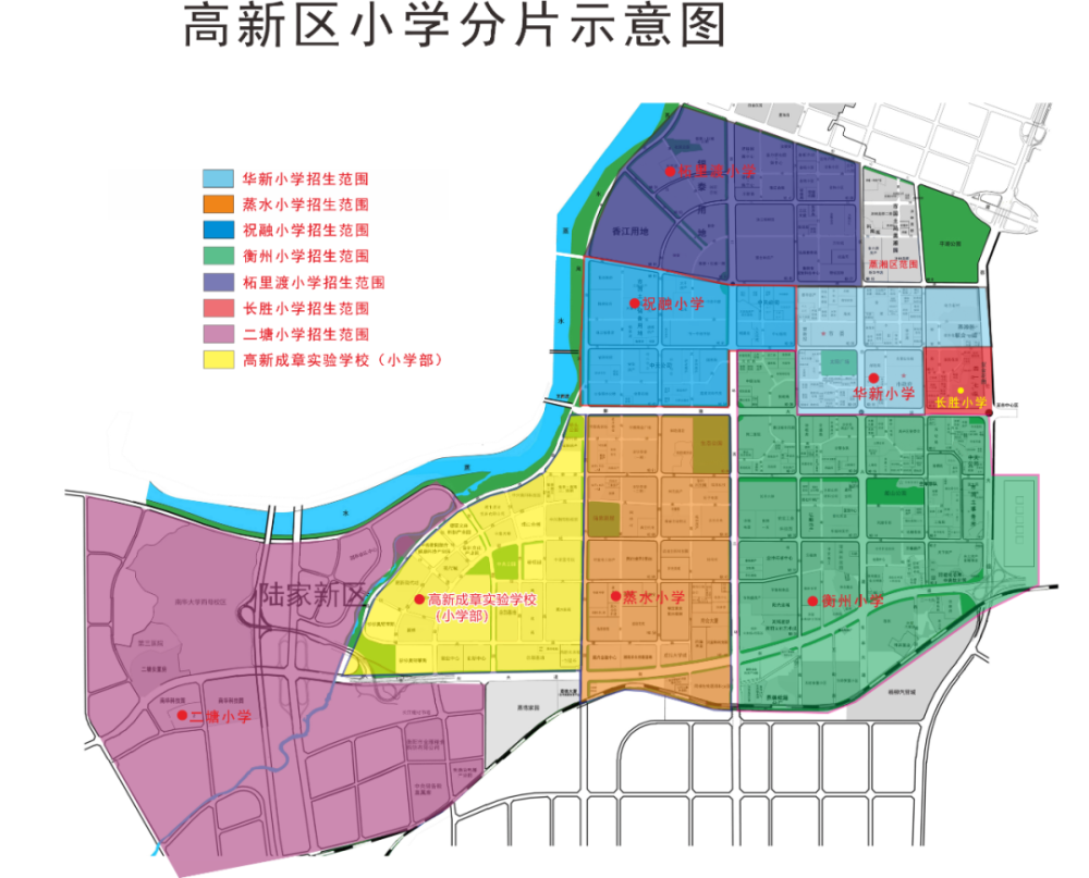 衡阳高新区地图图片