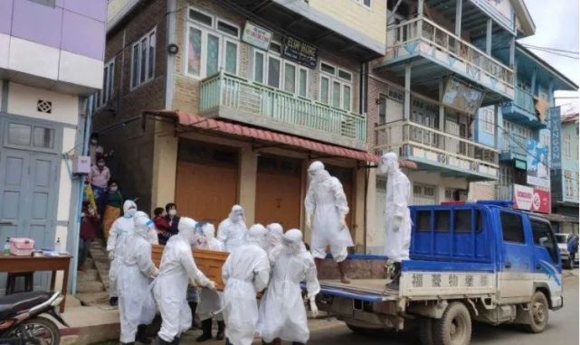 近百名警察被确诊|掸邦|曼德拉|新冠肺炎|核酸检测|缅甸_社会