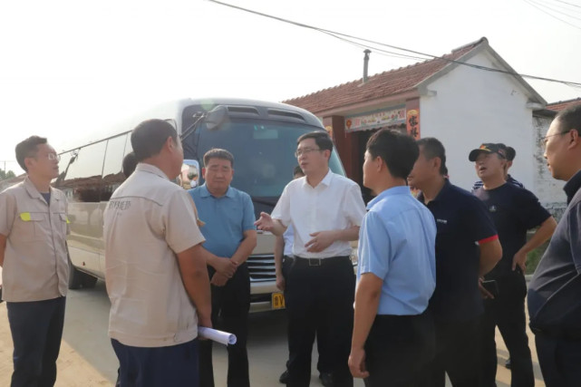 经济区领导现场调研清洁取暖工作|经济区|潍坊经济开发区|乔日升