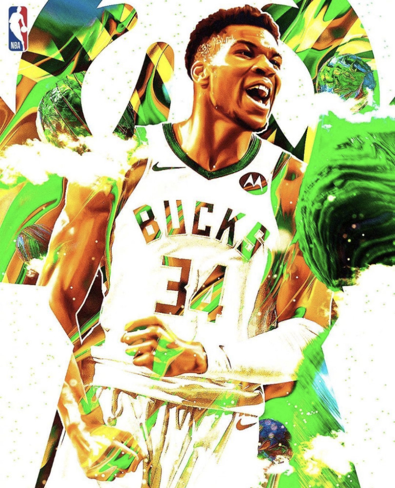 就在东部决赛的比赛中,字母哥也是因为防守卡佩拉,遭