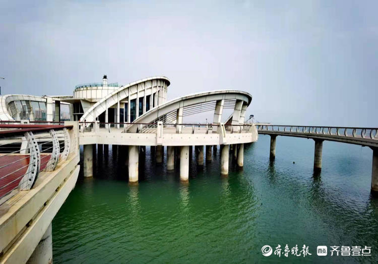 天马栈桥风景图片