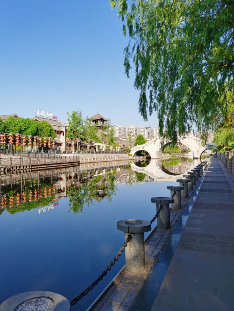 小桥,流水,绿荫……西昌海河天街 水乡风韵浪漫多!