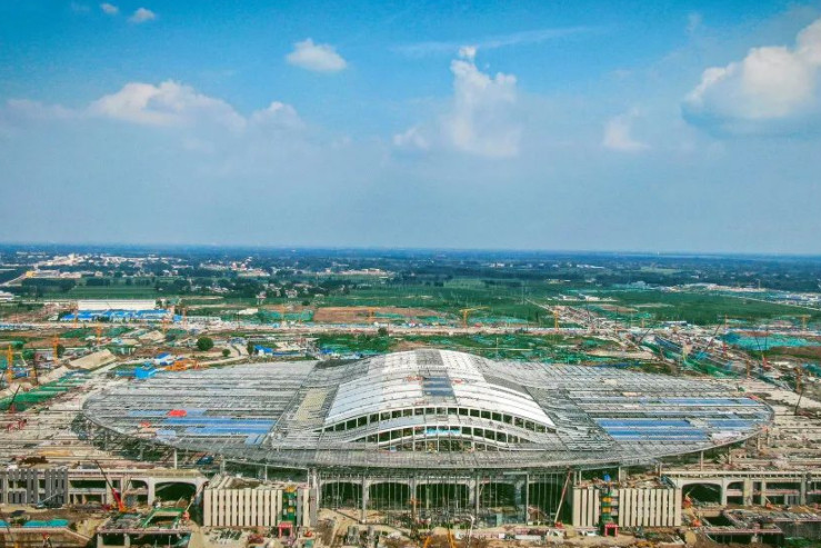 河北喜迎亚洲最大高铁站串联华北交通枢纽这一区受益最大