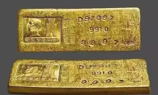 民国时期的俗称黄鱼的金条值多少钱