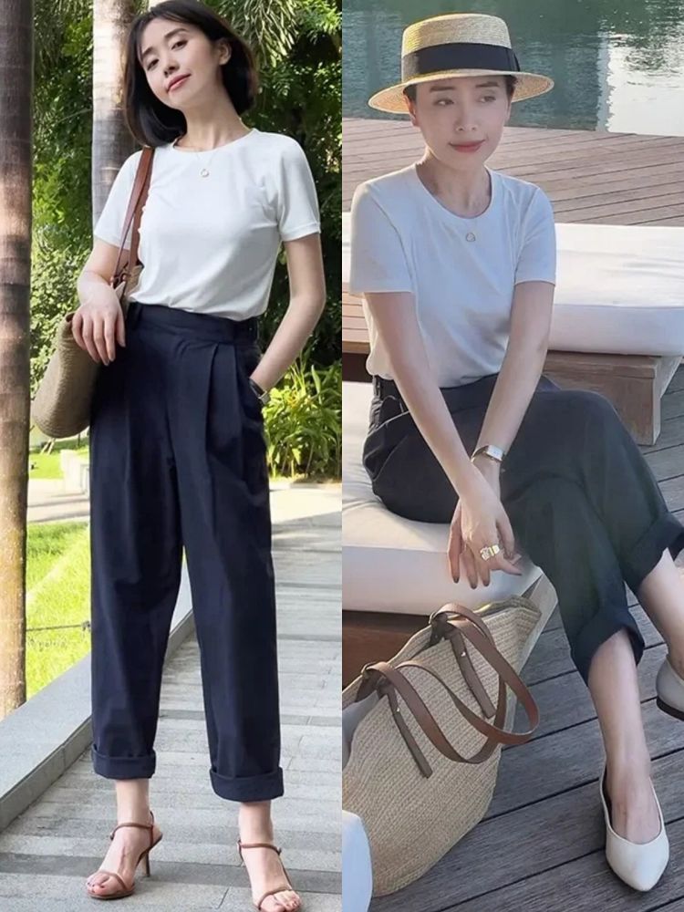 40岁女人穿什么裤子才高级选这3种流行款舒适大方气质飙升