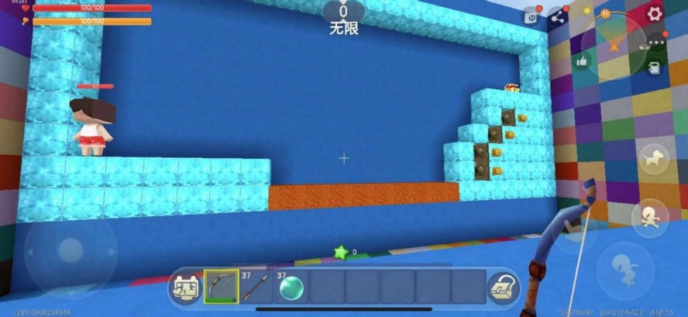 盘点迷你世界中那些有意思的地图之红裤衩生存闯关