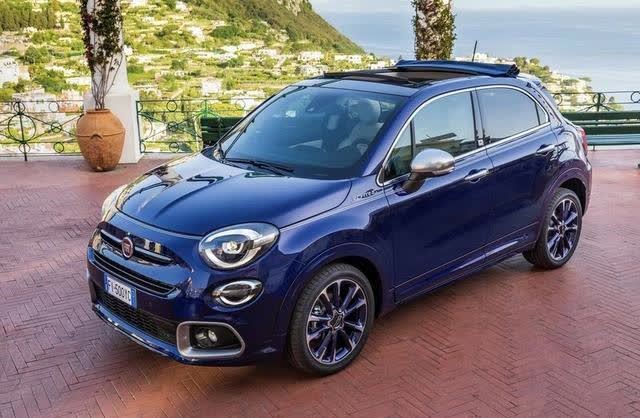 菲亚特500x yachting官图发布 配备软顶天幕