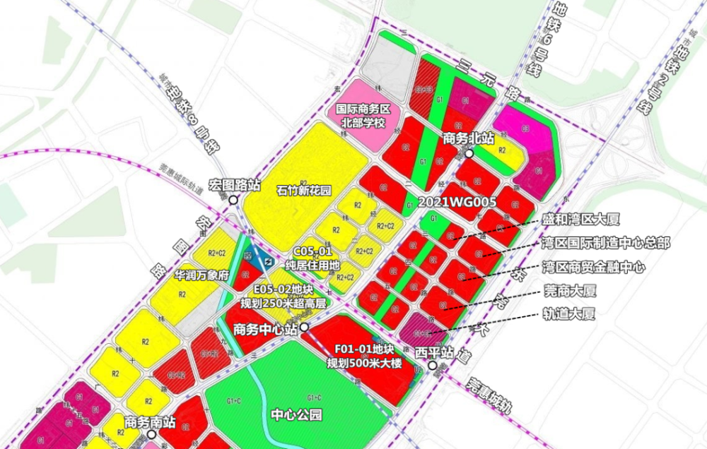 东莞南城总部基地规划图片