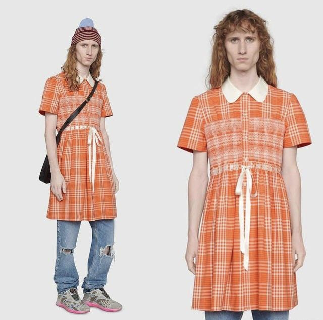 英国男主持人真会玩 穿1 5万连衣裙上街博眼球 网友 厨房围裙 腾讯新闻