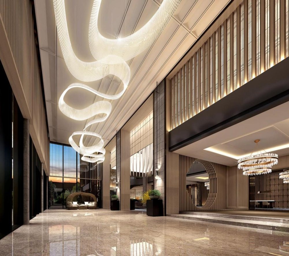 由于原建筑设计的结构缺陷,导致公区部分的平面设计及功能布局极大