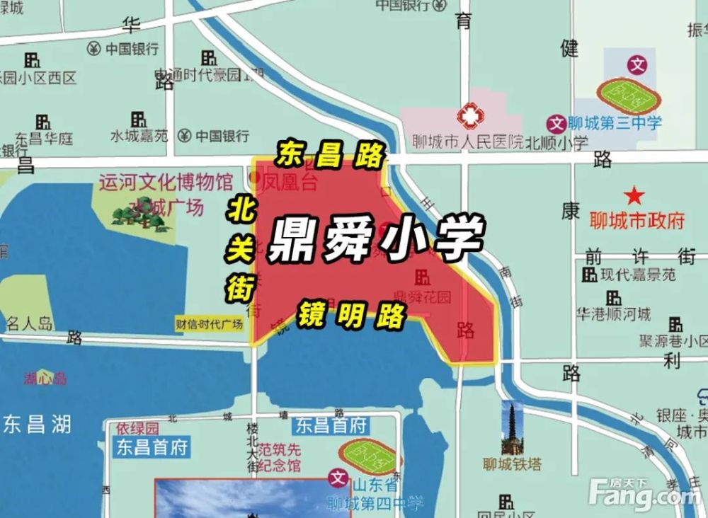 2021城區公辦中小學最全劃片信息附圖